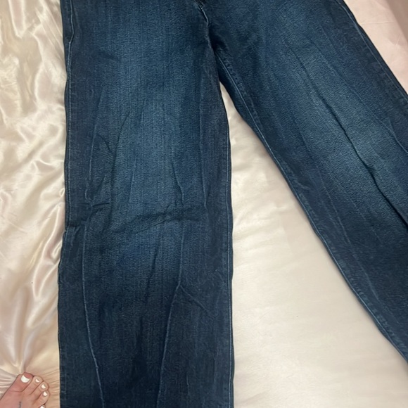 Good American Good Waist High Rise Wide Leg Palazzo 👖 - Picture 2 of 8